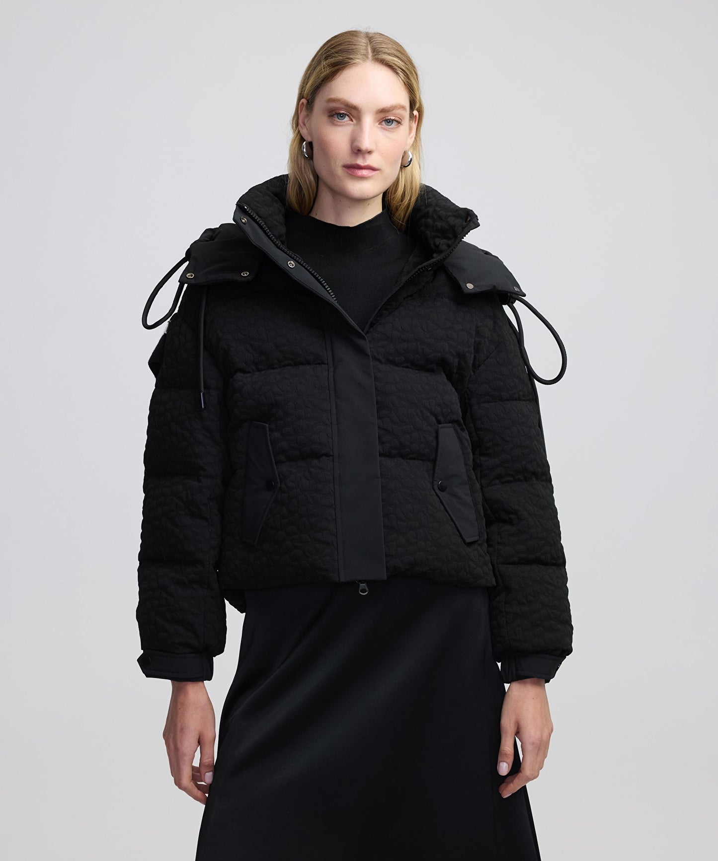 Jakarlı Şişme Mont