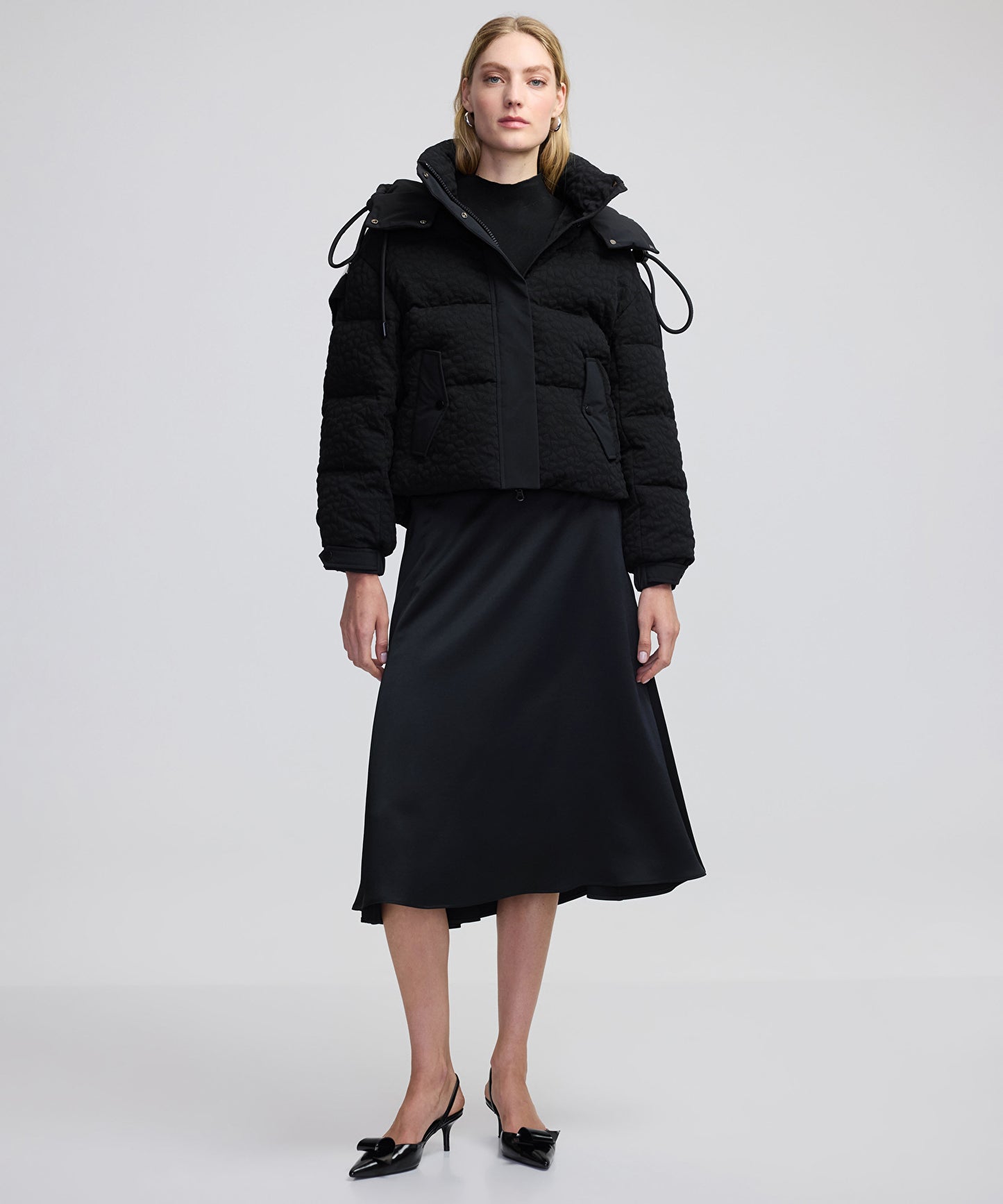 Jakarlı Şişme Mont