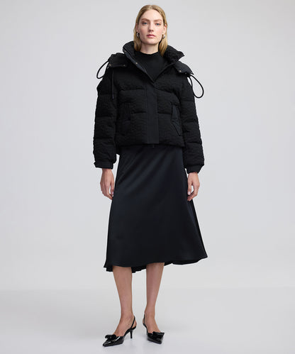 Jakarlı Şişme Mont