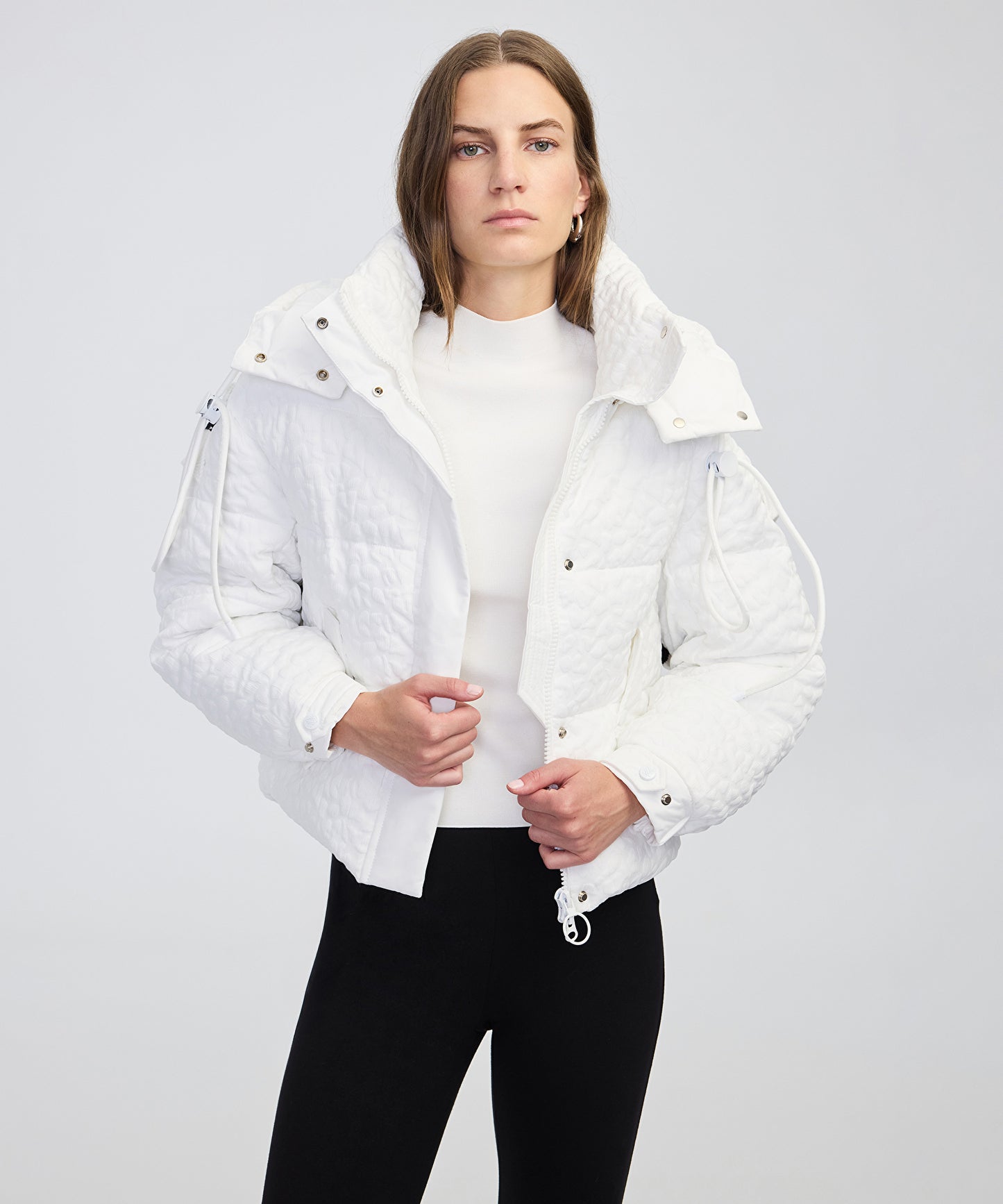 Jakarlı Şişme Mont