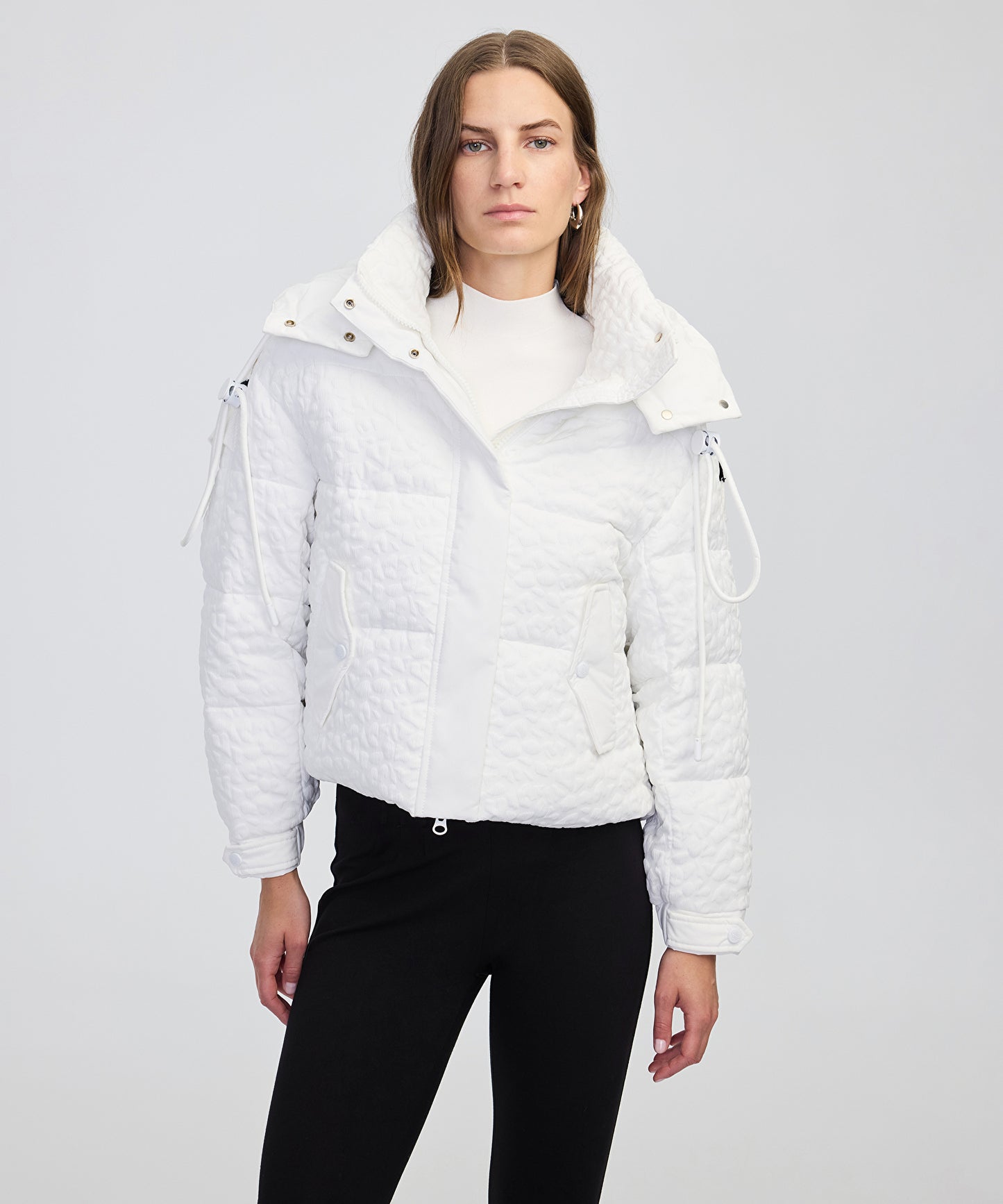 Jakarlı Şişme Mont