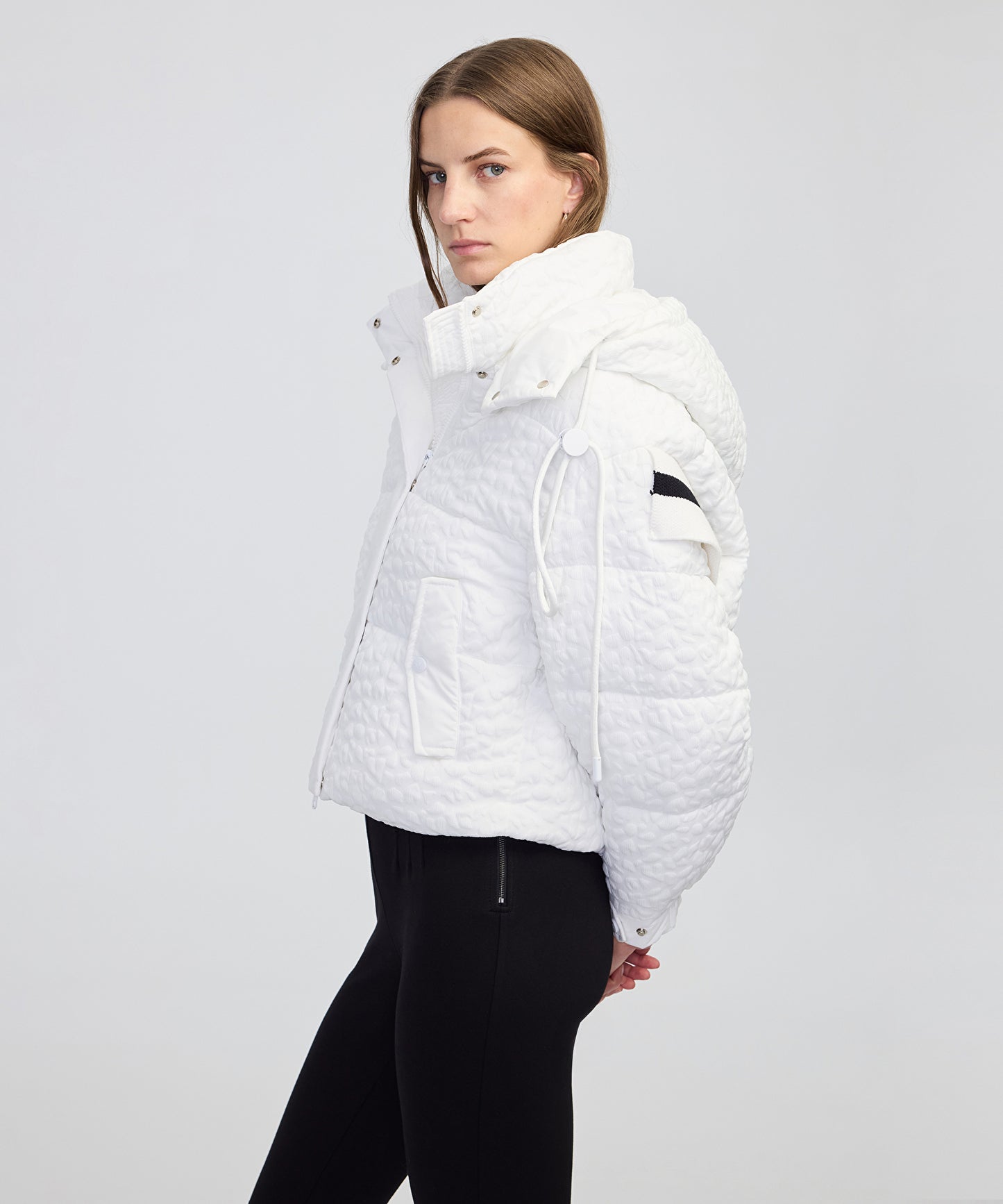 Jakarlı Şişme Mont