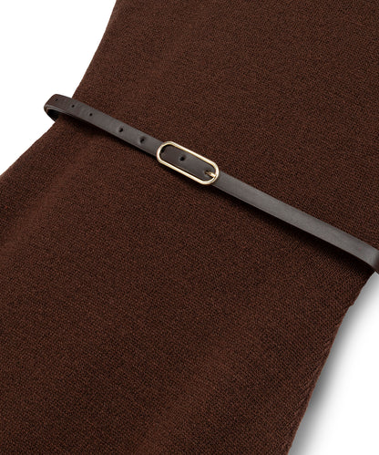 Kemerli Triko Elbise