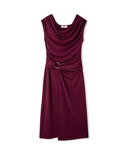 Metal Tokalı Örme Elbise