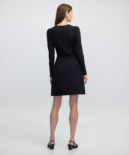 Metal Tokalı Jarse Elbise