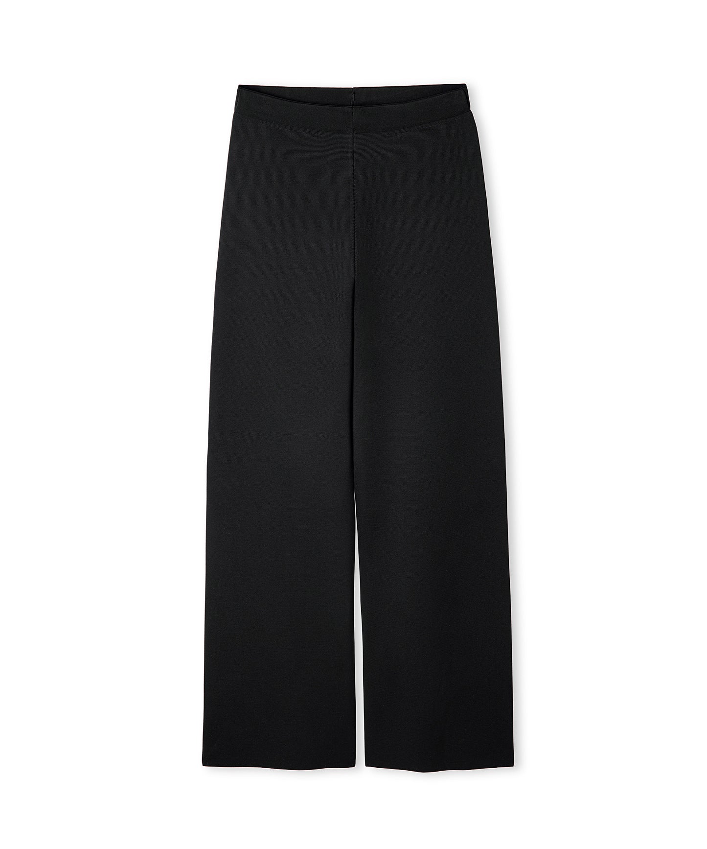 Wide Leg Fit Triko Pantolon