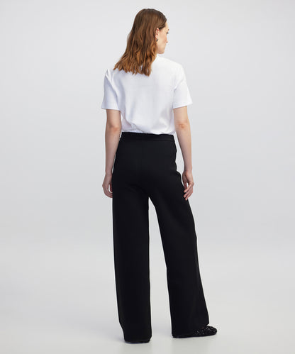 Wide Leg Fit Triko Pantolon
