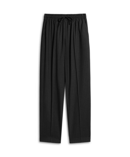 Çizgi Desen Carrot Fit Pantolon