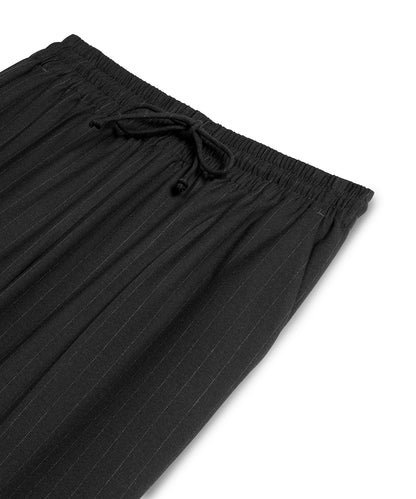 Çizgi Desen Carrot Fit Pantolon