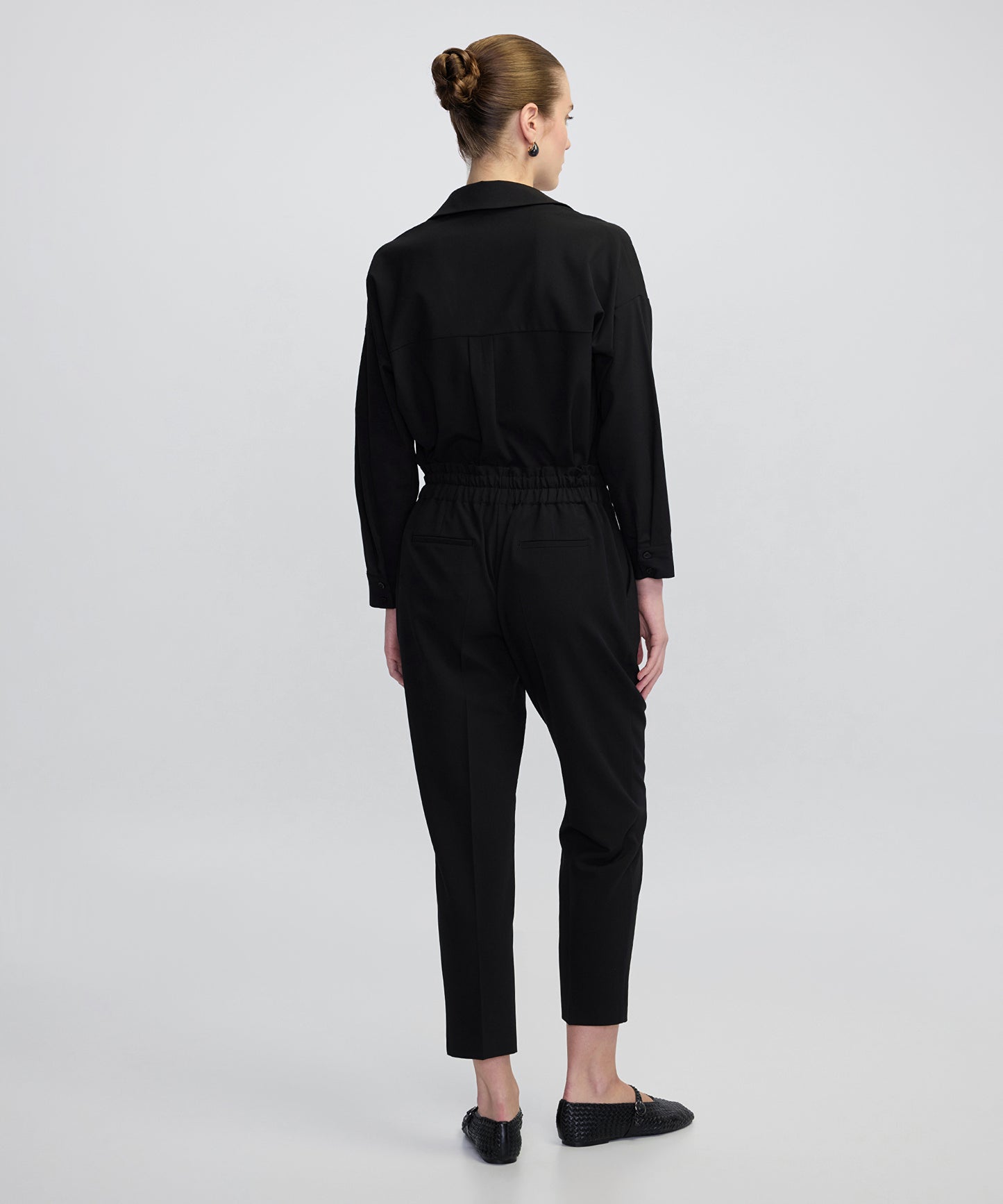 Belden Bağlamalı Carrot Fit Pantolon