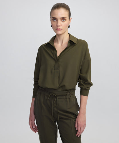 Belden Bağlamalı Carrot Fit Pantolon