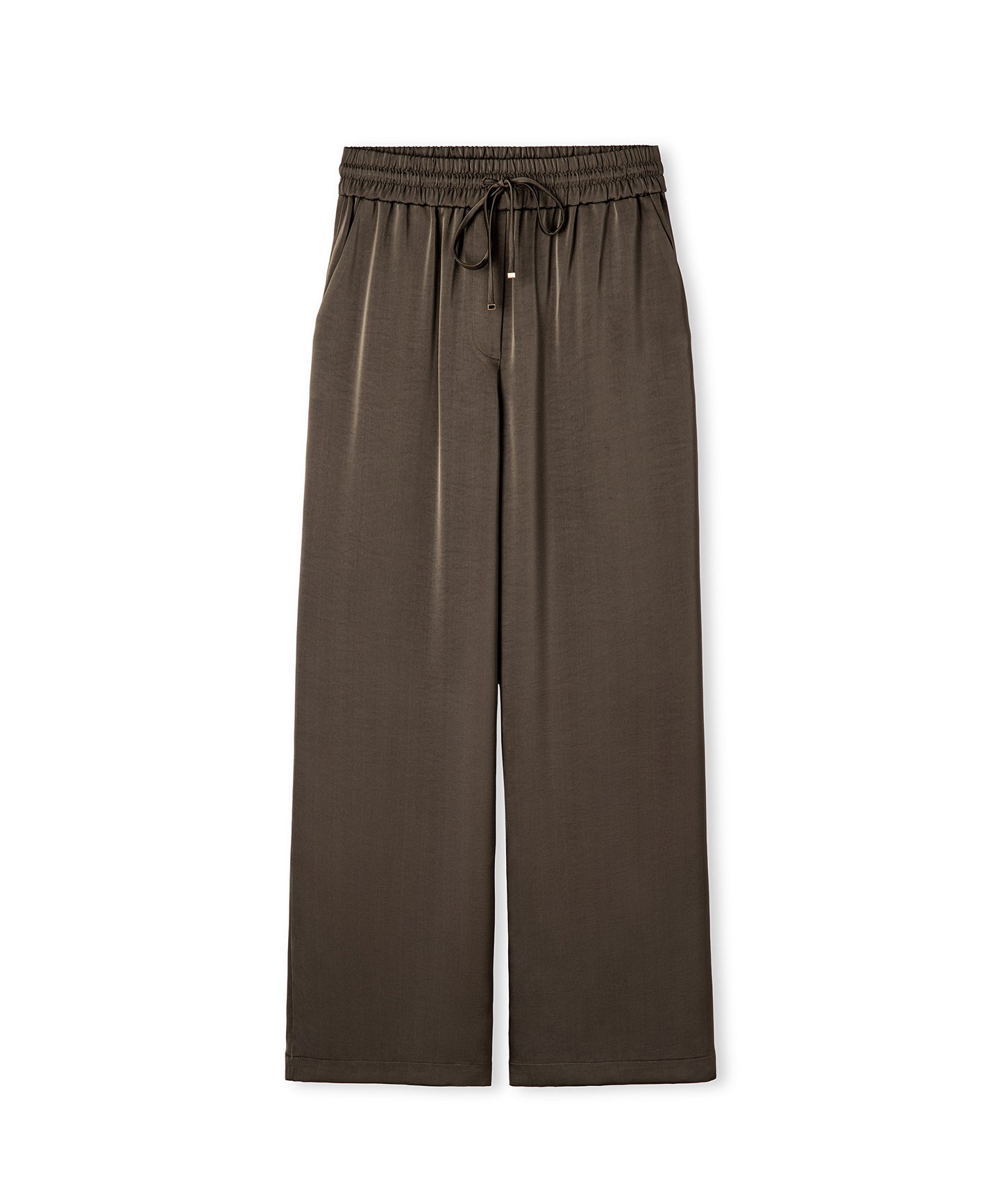 Wide Leg Fit Elastik Bel Pantolon