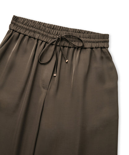 Wide Leg Fit Elastik Bel Pantolon