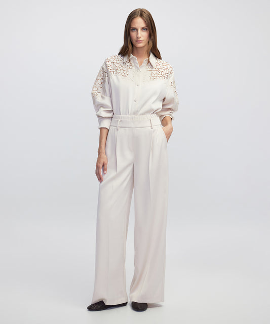 Çift Kat Bel Pantolon