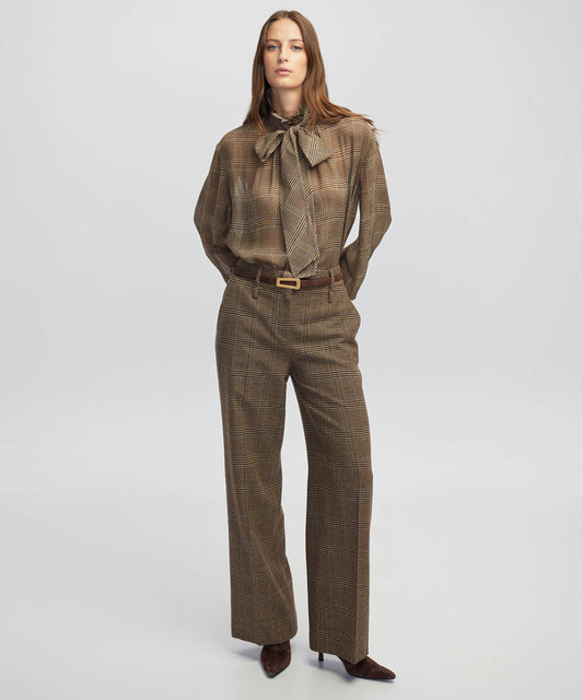 Ekose Desen Pantolon