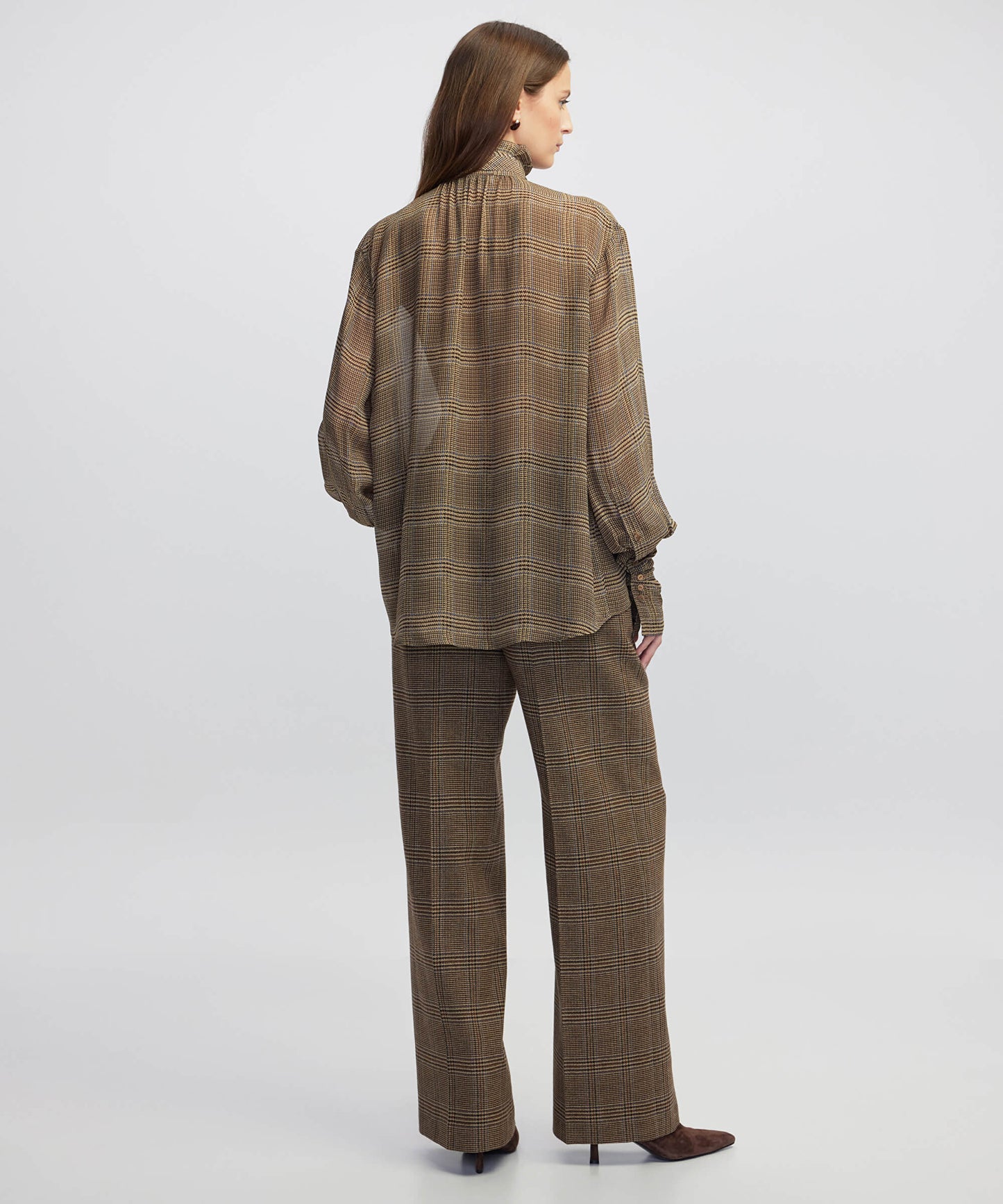 Ekose Desen Pantolon