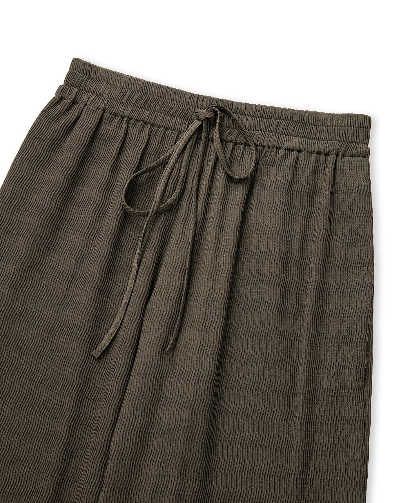 Elastik Bel Dokulu Pantolon