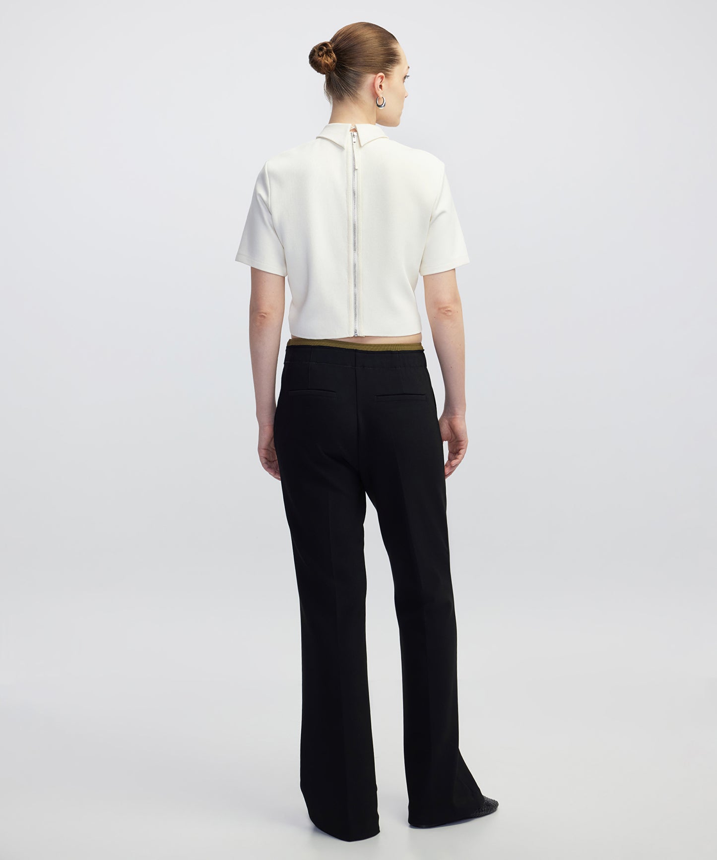 Kontrast Triko Bel Pantolon