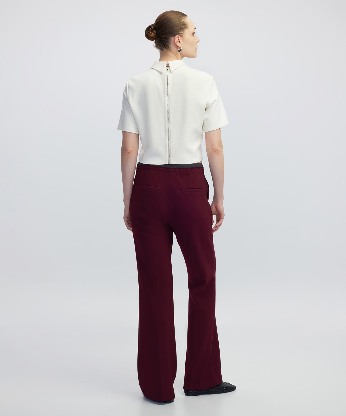 Kontrast Triko Bel Pantolon