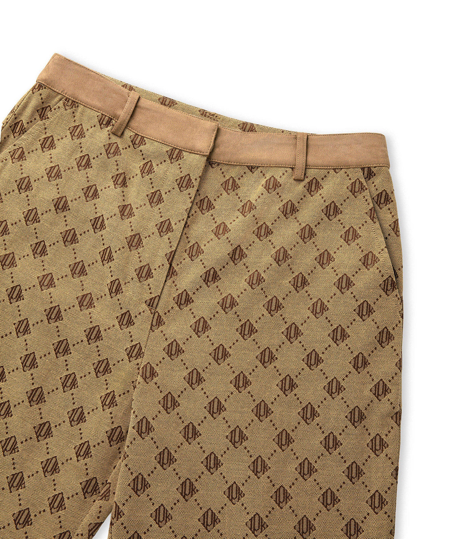 Monogram Jakarlı Pantolon