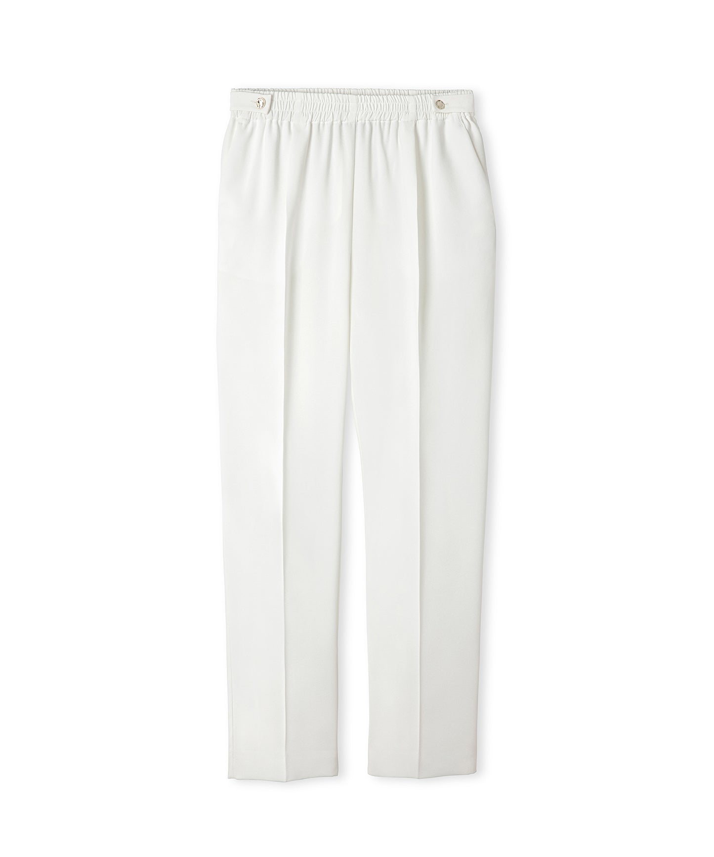 Elastik Bel Düğmeli Pantolon