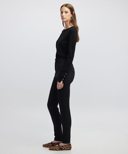 Yüksek Bel Skinny Fit Pantolon