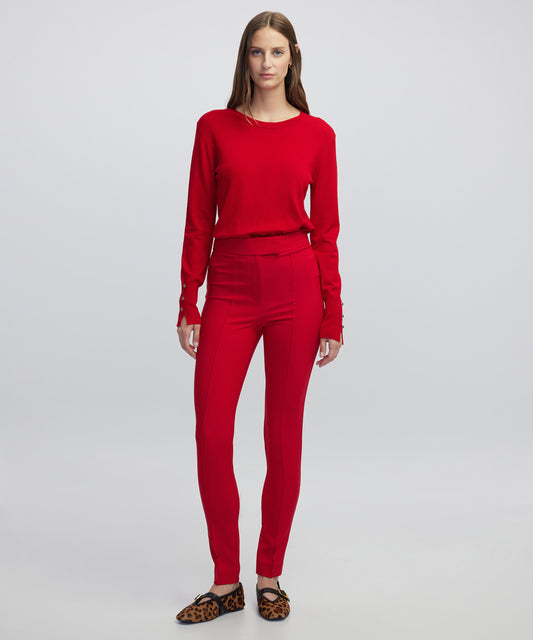 Yüksek Bel Skinny Fit Pantolon
