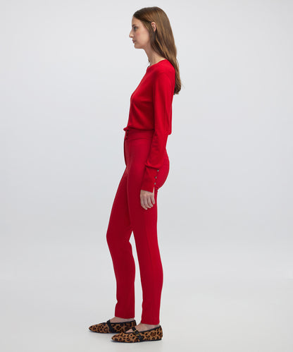 Yüksek Bel Skinny Fit Pantolon