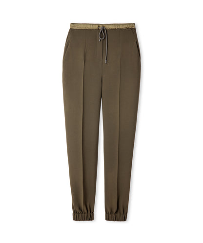 Teknik Kumaş Mix Jogger Pantolon