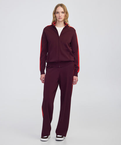 Colorblock Wide Leg Fit Pantolon