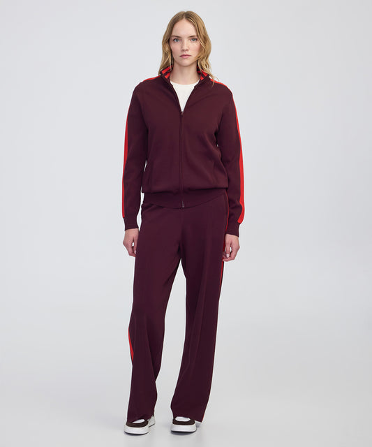 Colorblock Wide Leg Fit Pantolon