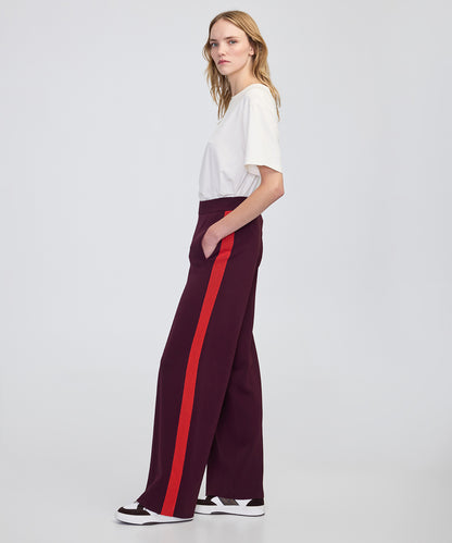 Colorblock Wide Leg Fit Pantolon
