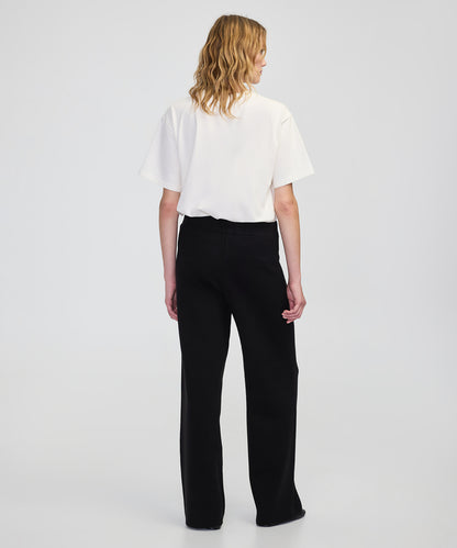 Wide Leg Fit Triko Pantolon