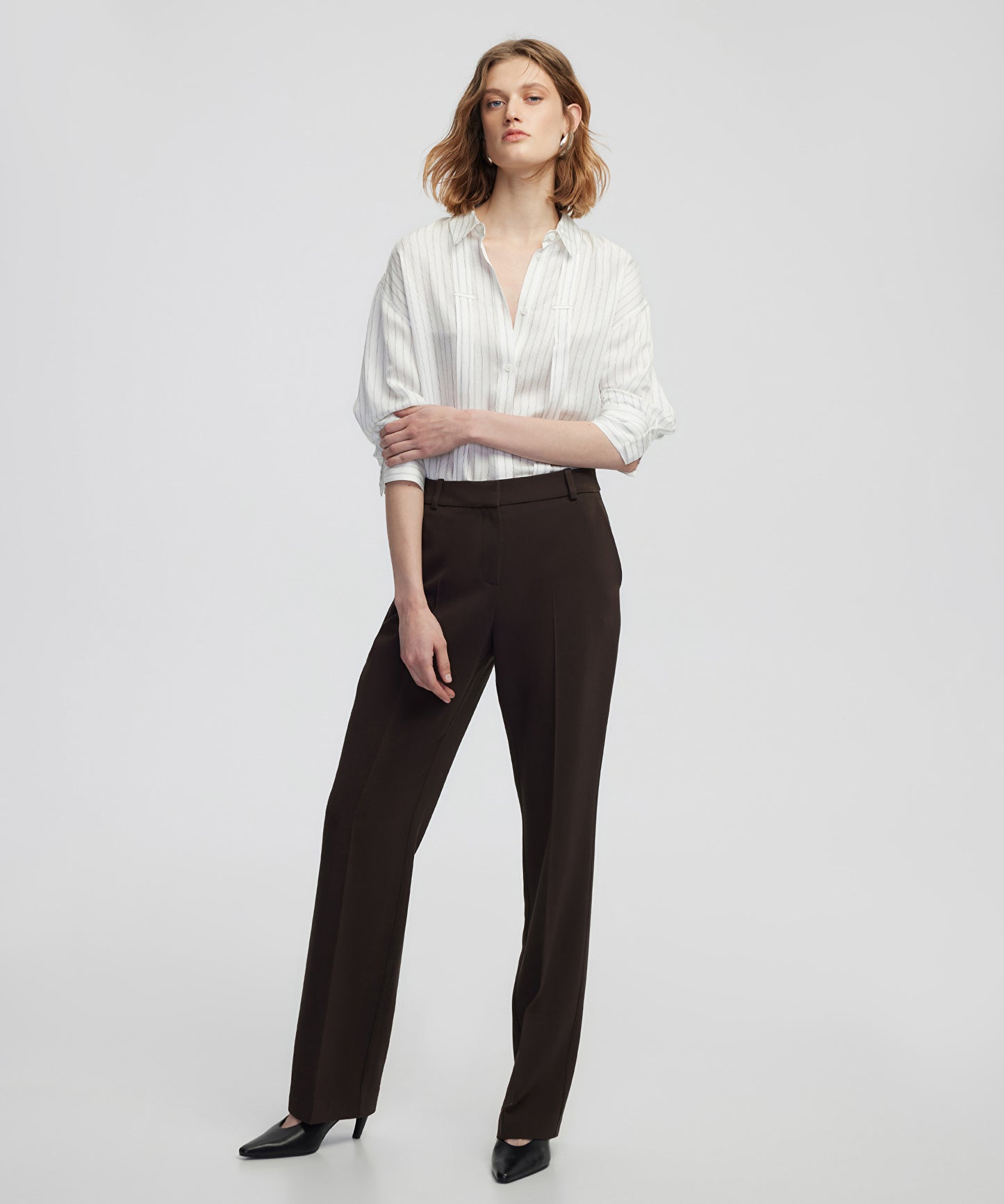 Straight Fit Cepli Pantolon