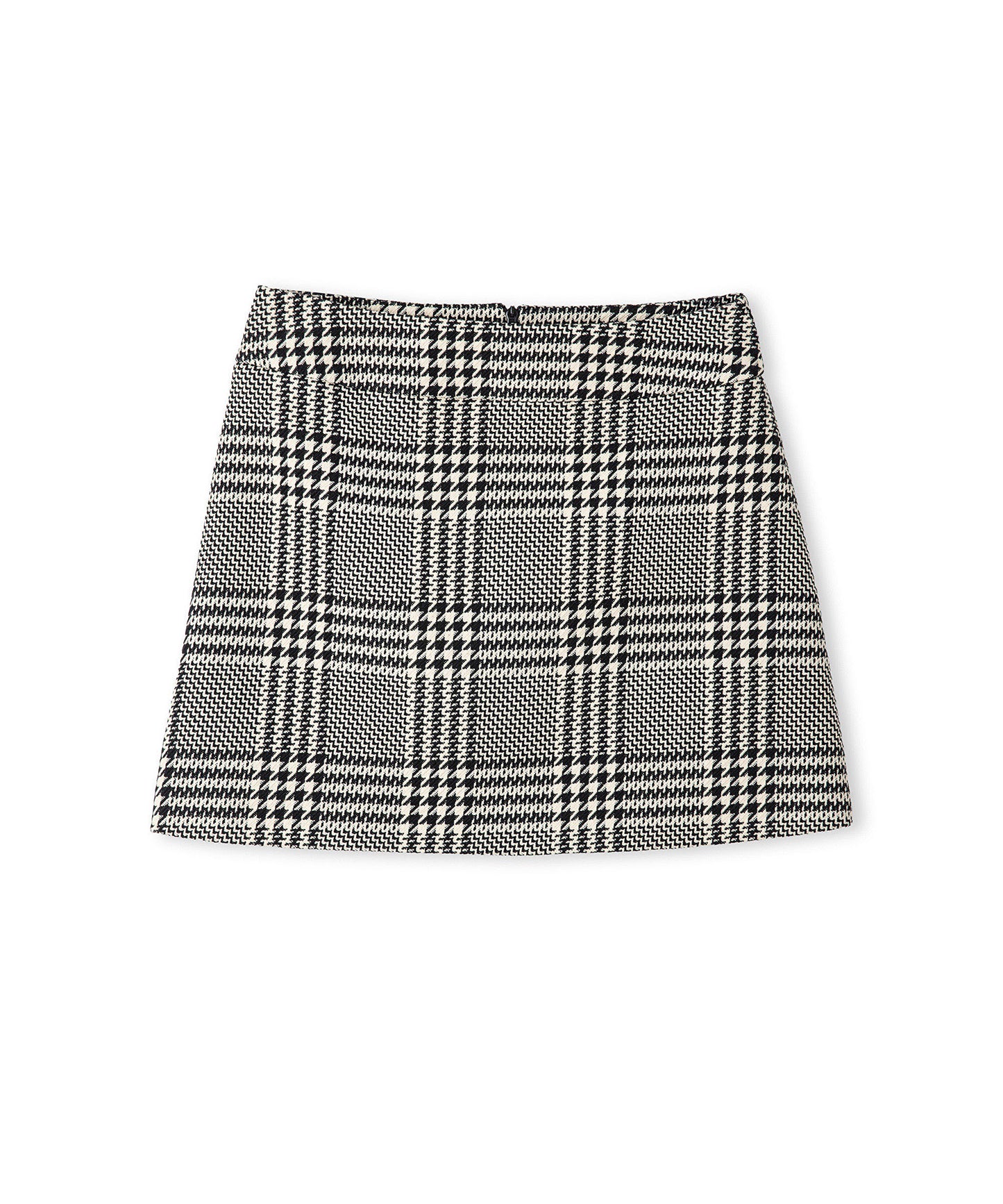 Ekose Desen Mini Etek