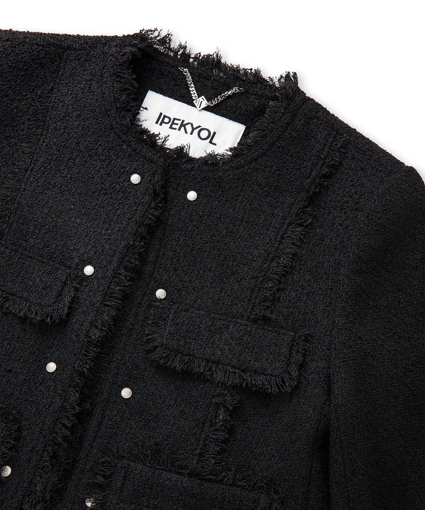 Püskül Şeritli Ceket