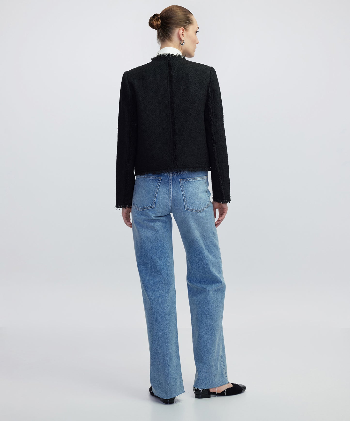 Püskül Şeritli Ceket