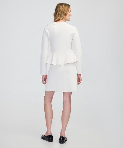Peplum Triko Ceket