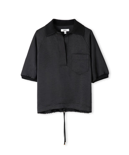 Triko Mix Polo Yaka Bluz