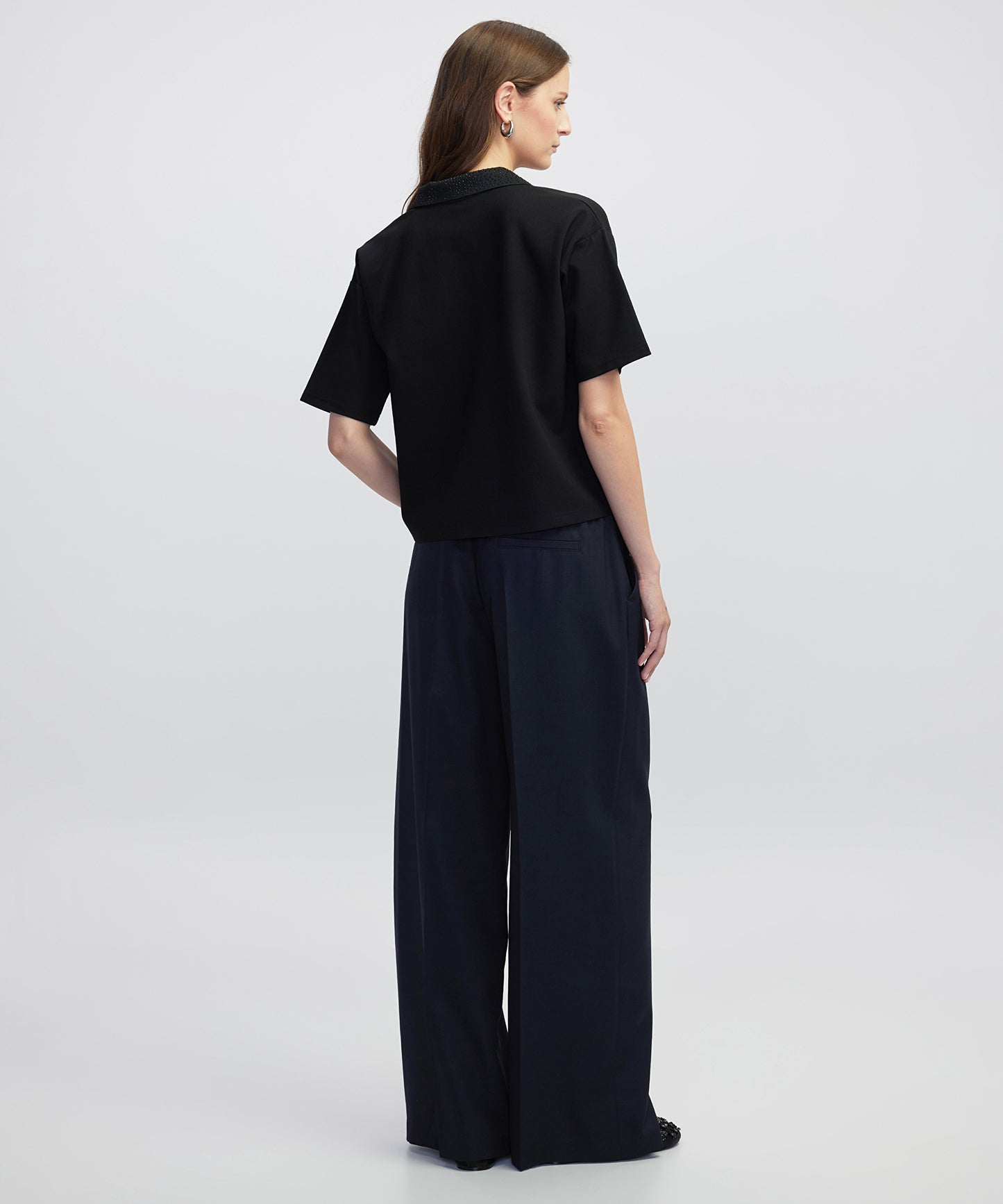 Hotfix Baskılı Bluz