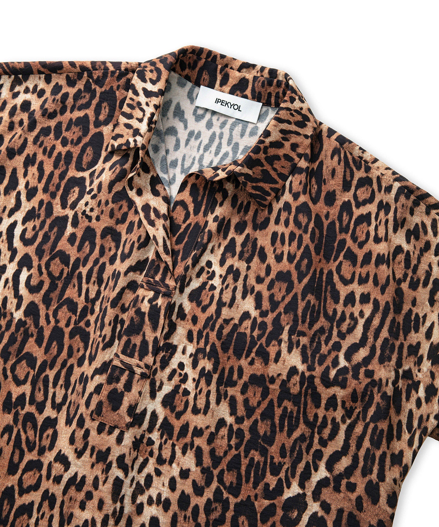 Leopar Desen Bluz