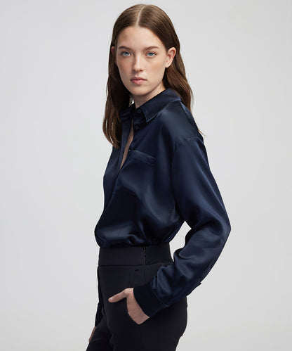 Tek Cepli Viskoz Gömlek