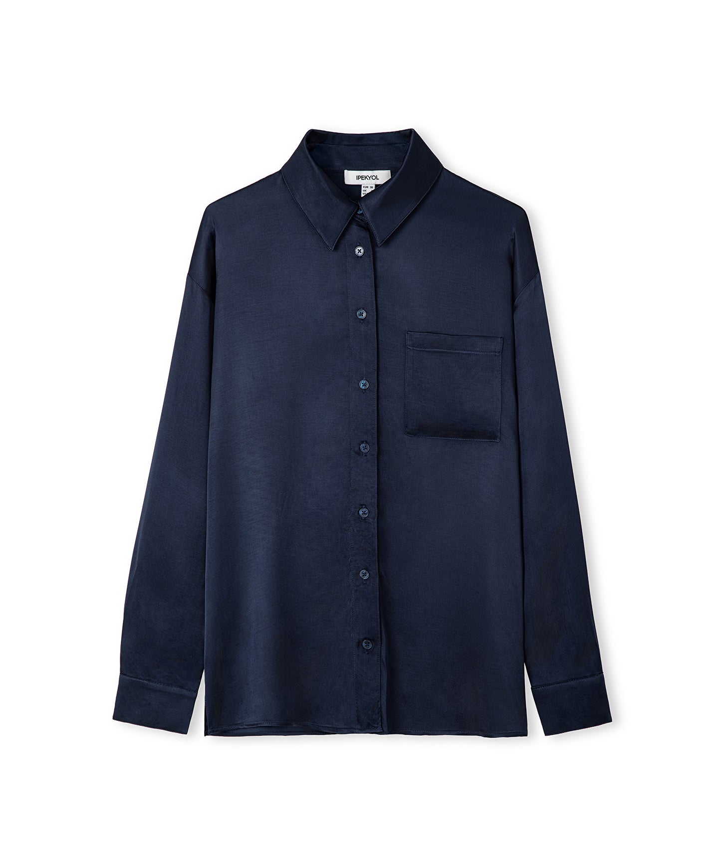 Tek Cepli Viskoz Gömlek