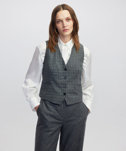 Cutout Detaylı Yelek