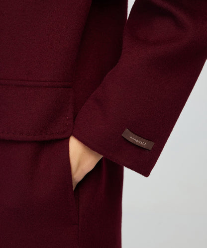 Düğmeli Kruvaze Kaban