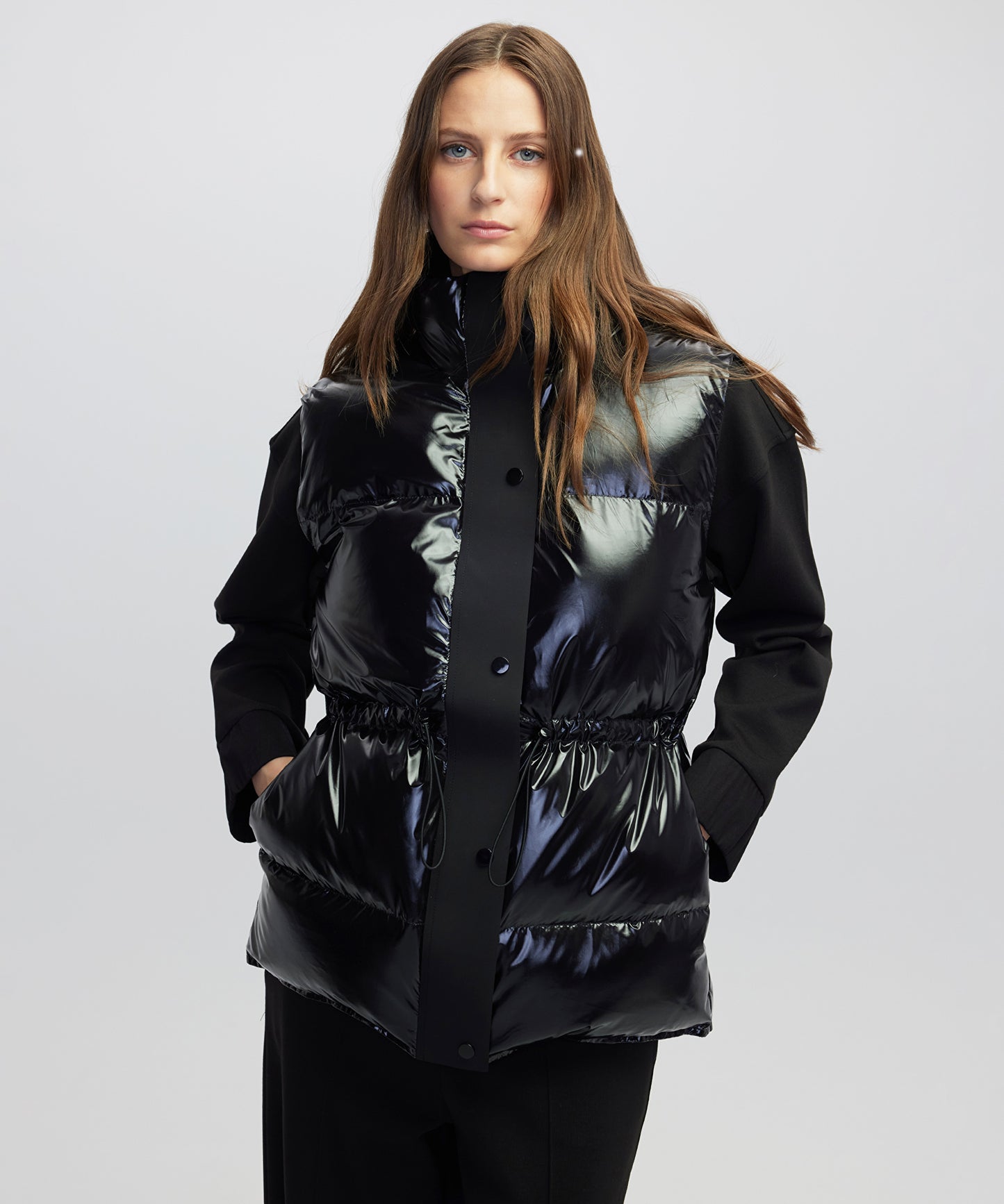 Parlak Dokulu Şişme Yelek