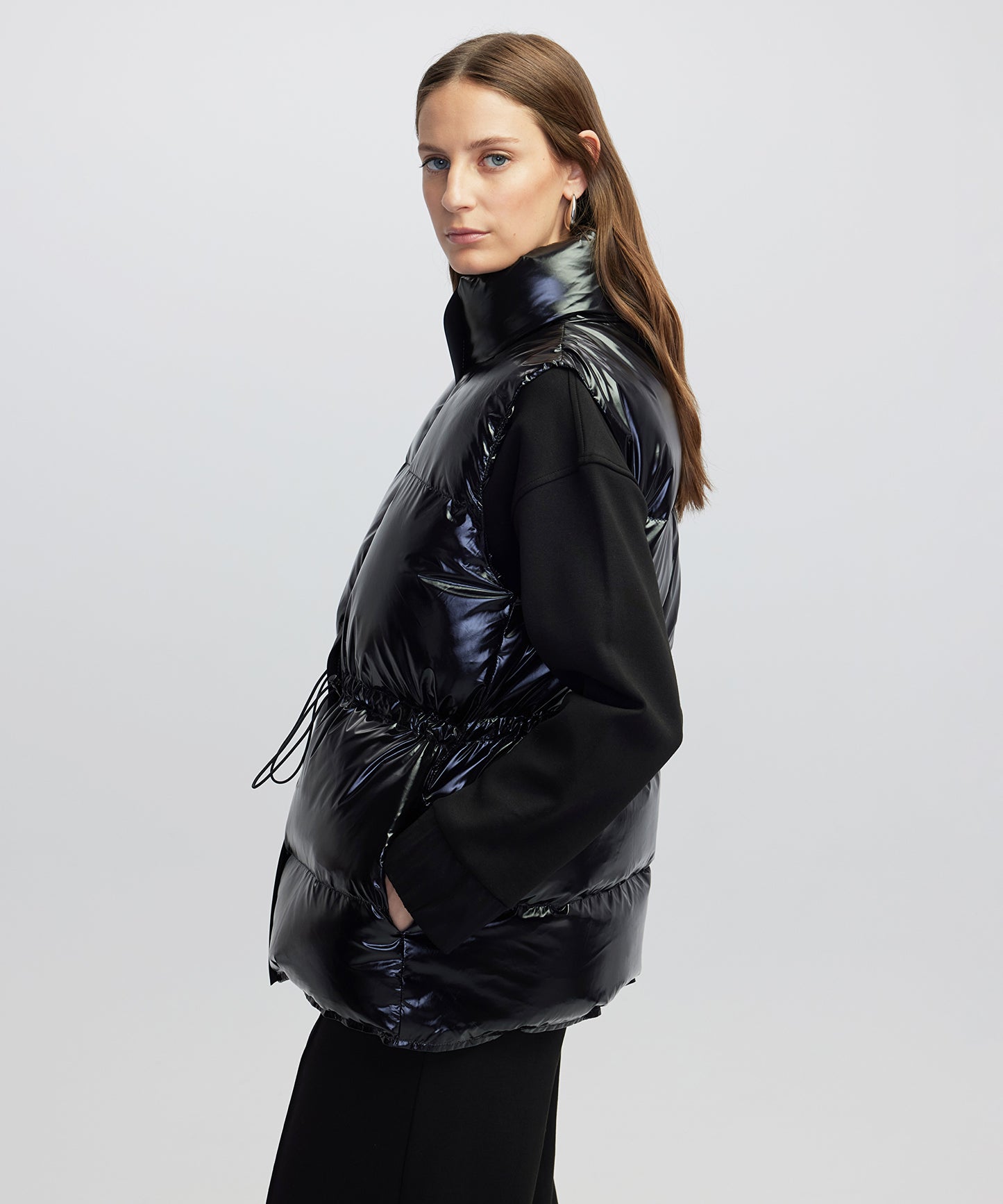 Parlak Dokulu Şişme Yelek