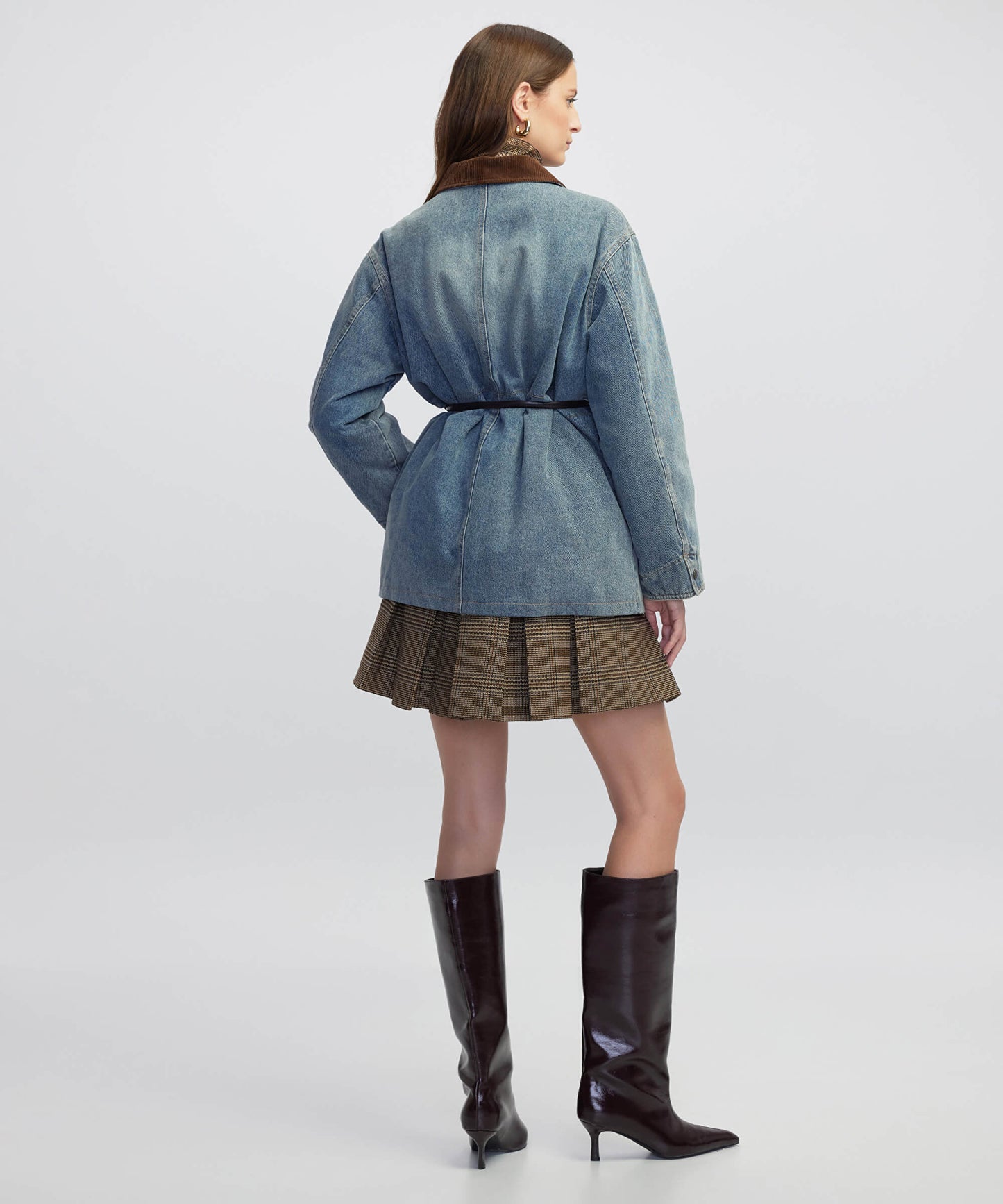 Patch Li Kontrast Yaka Mont