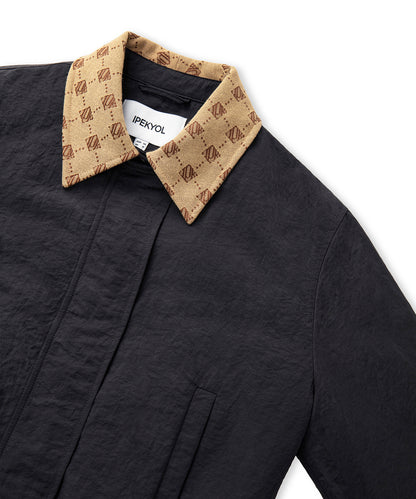 Monogram Jakarlı Mont