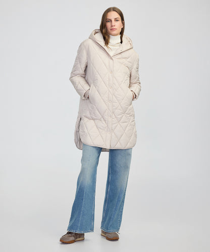 Kapüşonlu Kapitone Mont